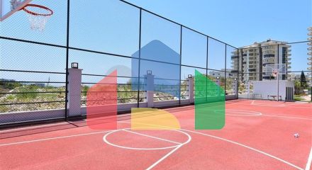 Квартира 1+1 с видом на горы и море в районе Махмутлар