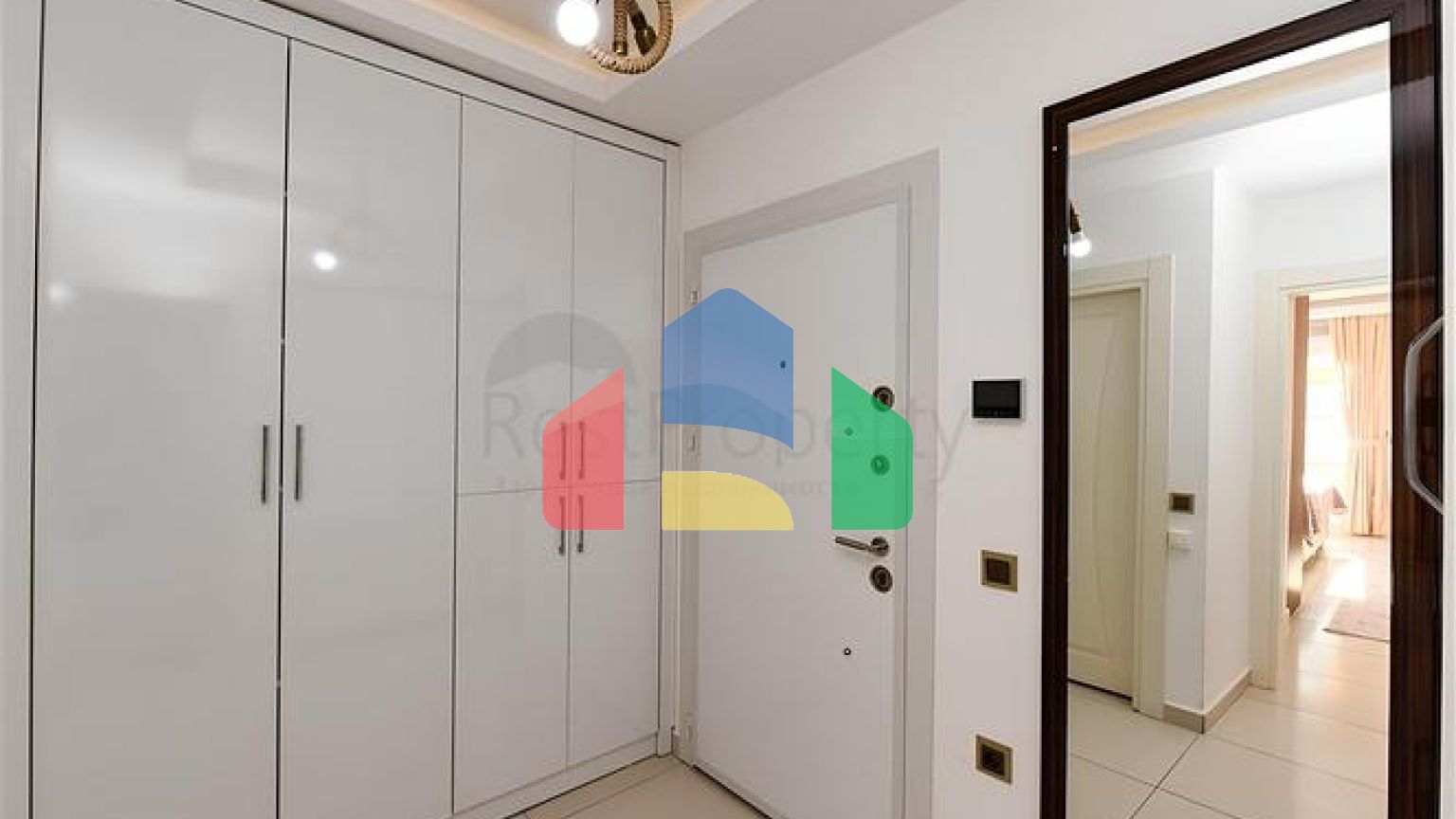 Меблированная квартира планировкой 1+1 в районе Махмутлар