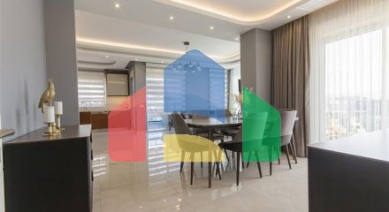 Розкішний пентхаус 3 + 2 у популярному районі Махмутлар