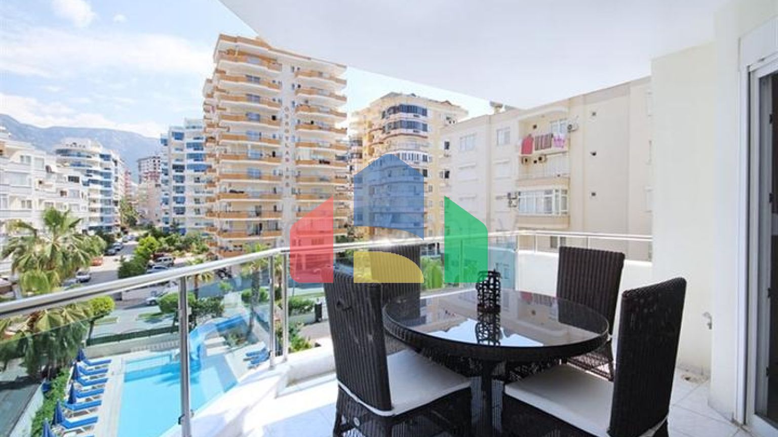 Квартира 2+1 в популярном районе Махмутлар