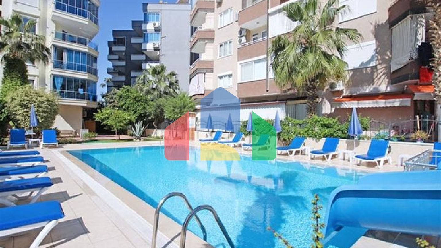 Квартира 2+1 в популярном районе Махмутлар