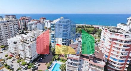 Квартира 2+1 в популярном районе Махмутлар