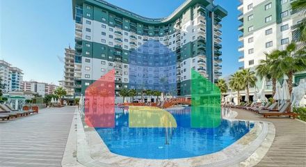 Furnished 2+1 apartment in the popular area of Mahmutlar