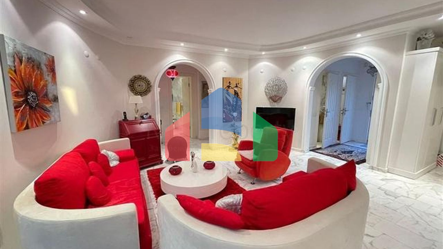 Вилла 2+1 с мебелью и техникой всего 900 м до Средиземного моря