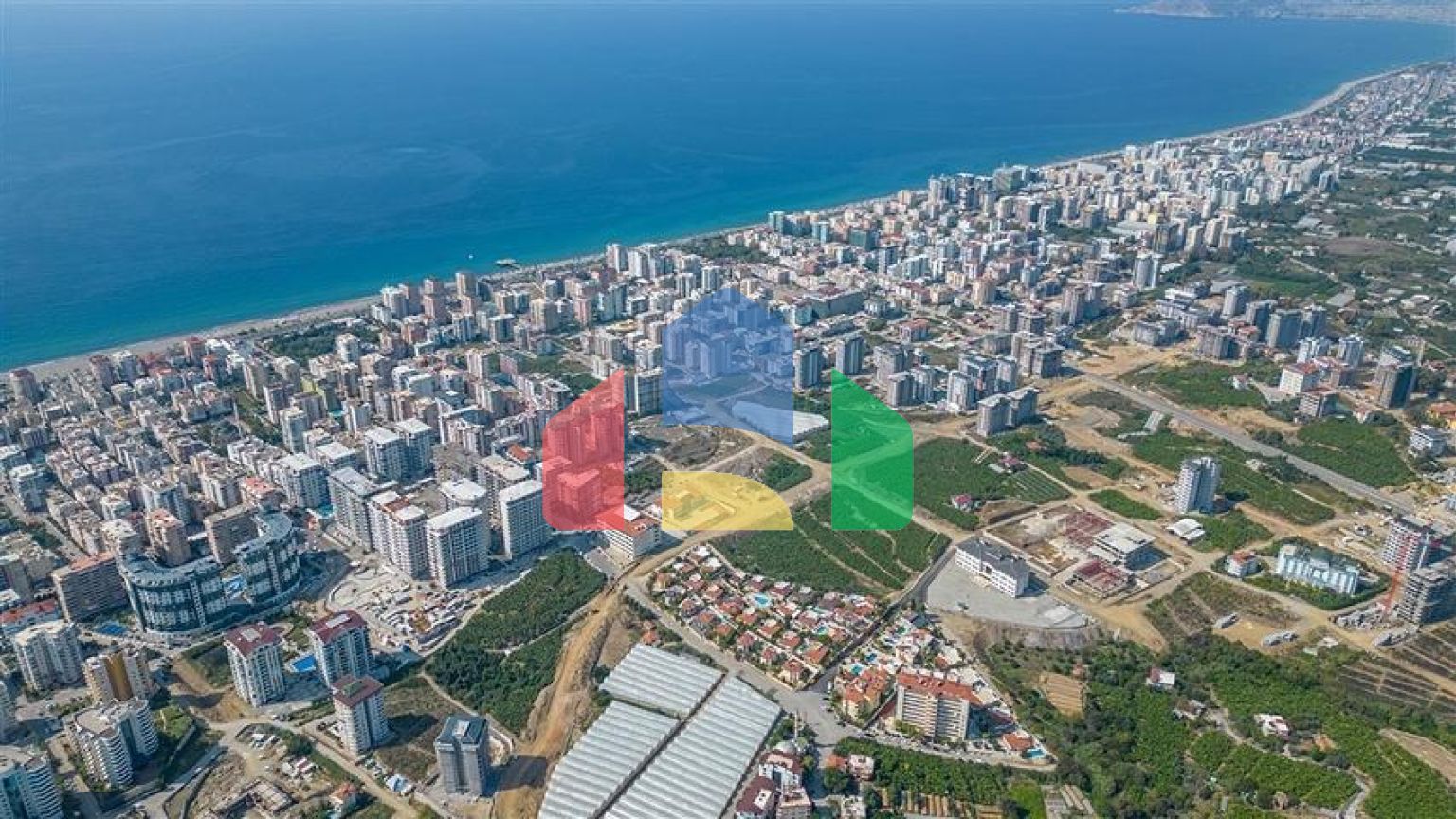 Вилла 2+1 с мебелью и техникой всего 900 м до Средиземного моря