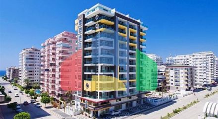 1+1 apartment in Mahmutlar district