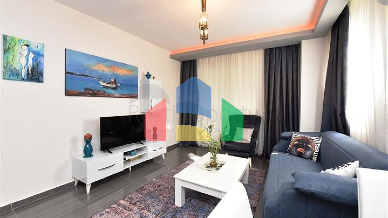 Квартира 1+1 в районе Махмутлар