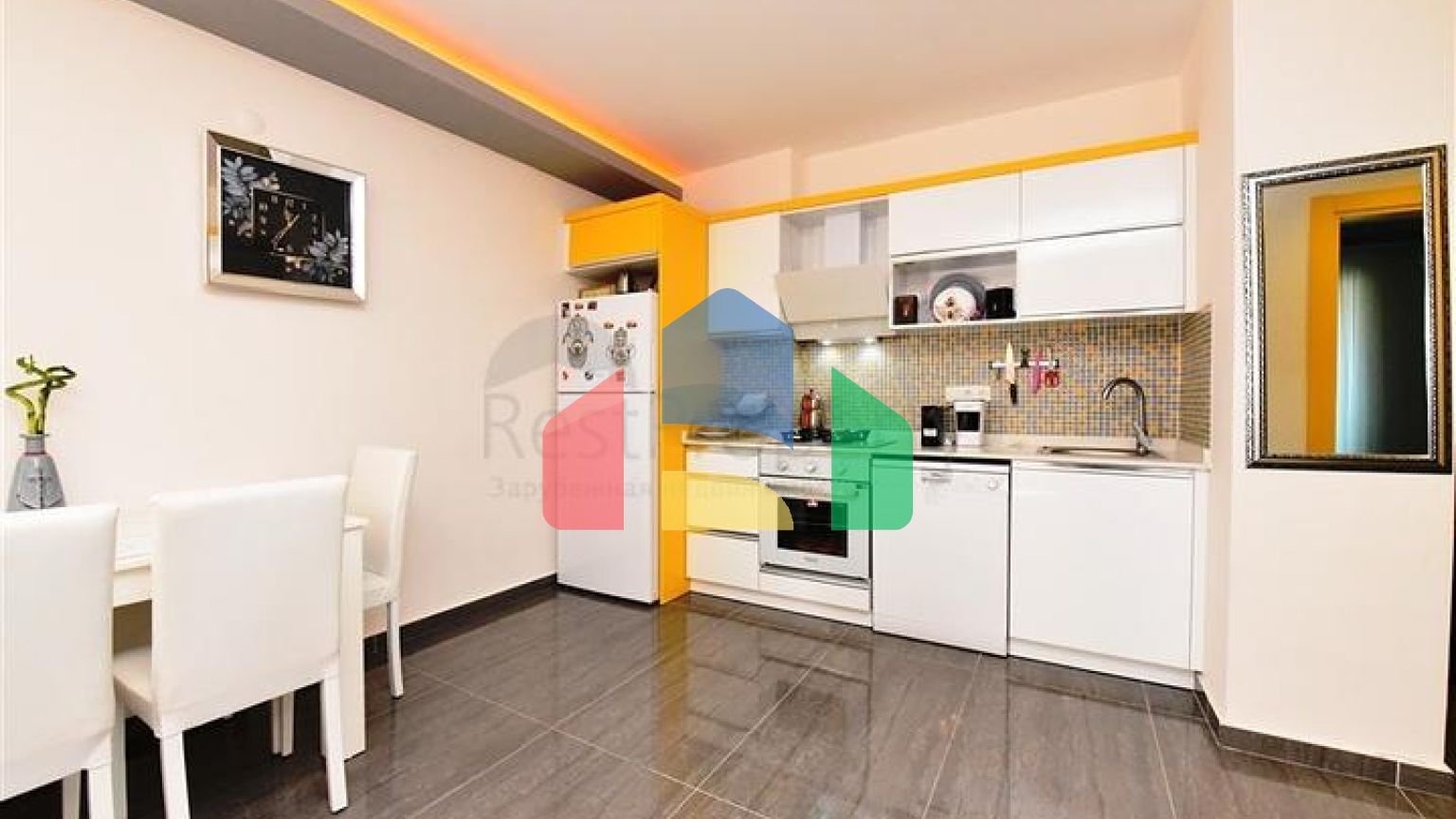 Квартира 1+1 в районе Махмутлар