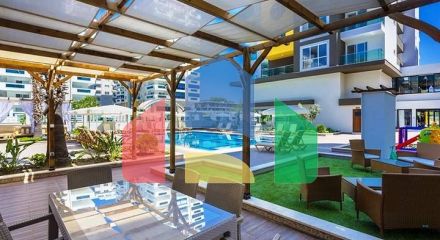 Квартира 1+1 в районе Махмутлар