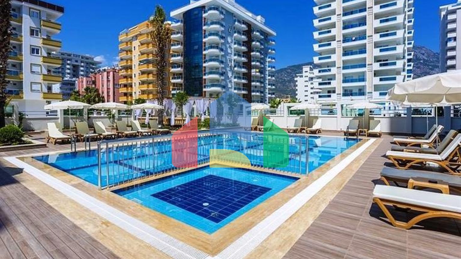 Квартира 1+1 в районе Махмутлар