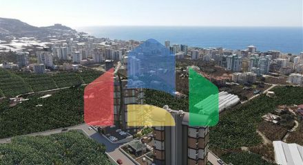 Квартира 1 + 1 в районі Махмутлар