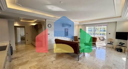 2+1 apartments on a high floor in Mahmutlar