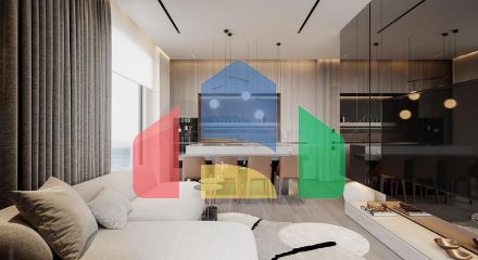 Квартира 1+1 в люкс комплексе на первой береговой линии