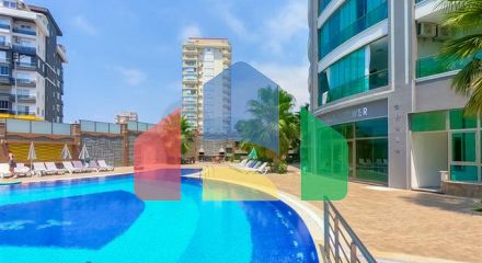 Простора пентхаус 3 + 1 в районі Махмутлар