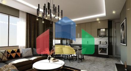 1+1 apartment in Mahmutlar district