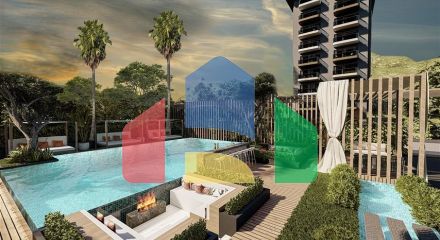 Квартира 1+1 в районе Махмутлар