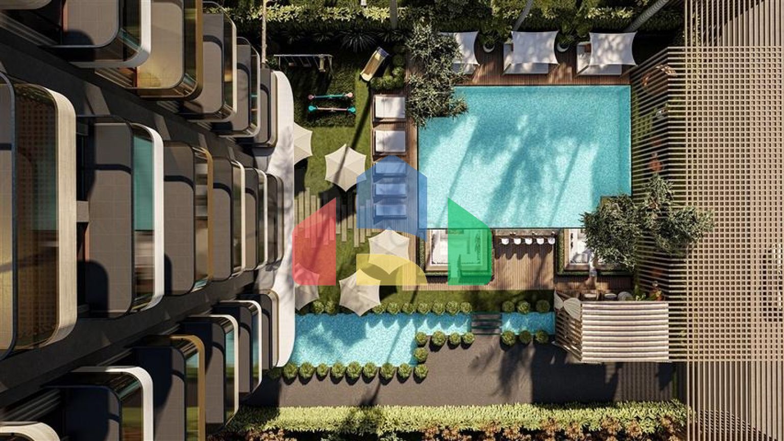 Квартира 1+1 в районе Махмутлар