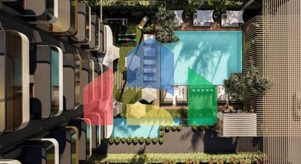 Квартира 1+1 в районе Махмутлар