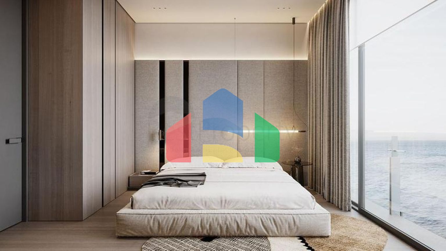 Квартира 1+1 в новом комплексе на первой береговой линии