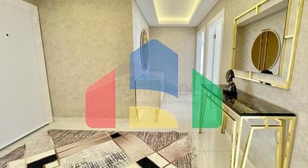 Furnished 2+1 apartment with separate kitchen in Mahmutlar district