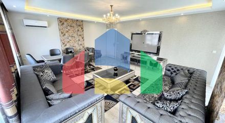 Furnished 2+1 apartment with separate kitchen in Mahmutlar district