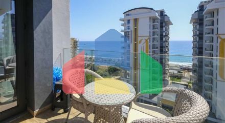 Сучасна квартира з панорамним видом на море в центрі Махмутлара Сучасна квартира з панорамним видом на море в центрі Махмутлара