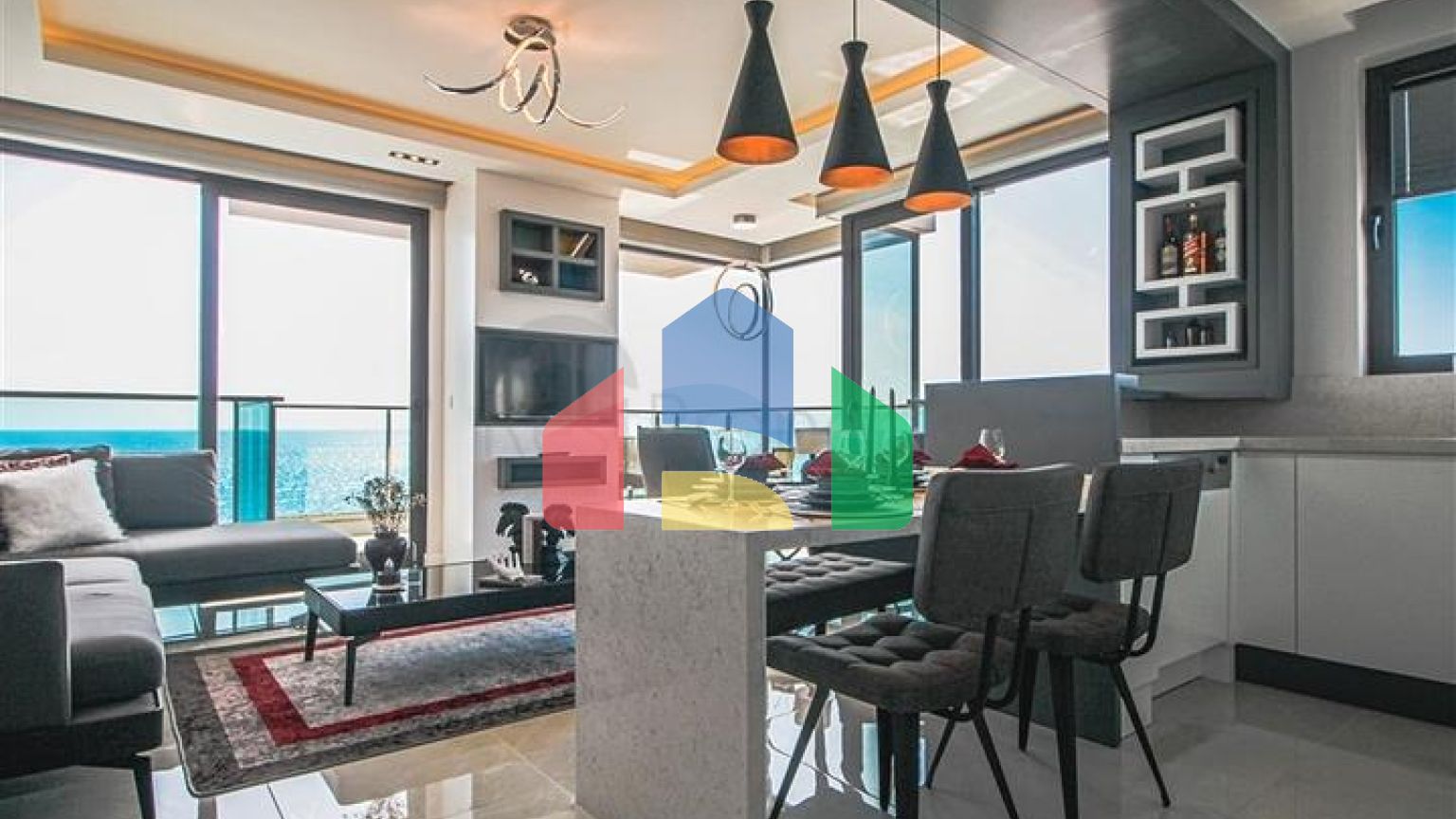 Видовая квартира на первой линии премиального комплекса