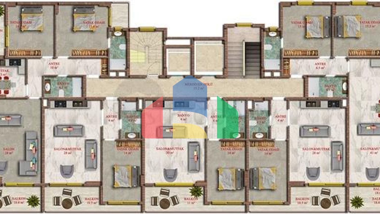 Новый проект в районе Махмутлар
