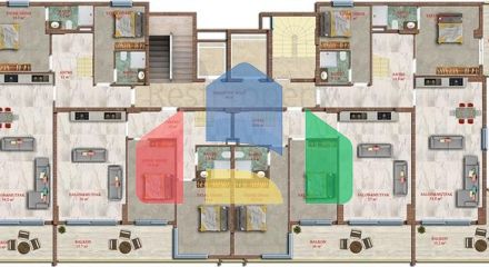 Новый проект в районе Махмутлар