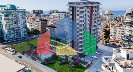 Новый комплекс в Махмутларе в 400м от моря