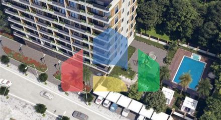 New residential complex in Mahmutlar district