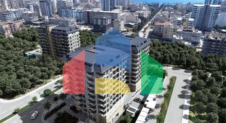 New residential complex in Mahmutlar district