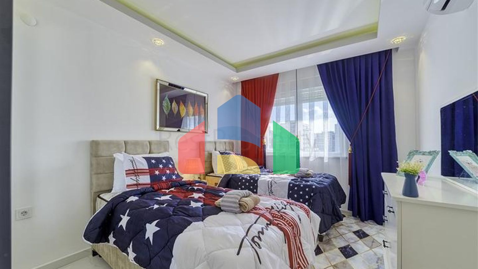 Квартира 3+1 в районе Махмутлар