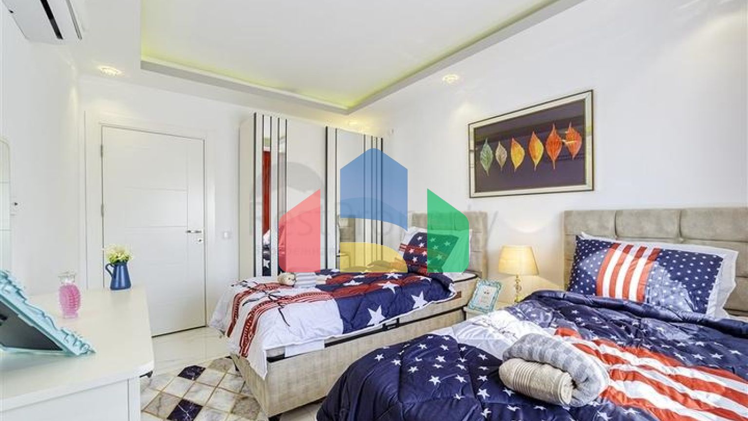 Квартира 3+1 в районе Махмутлар