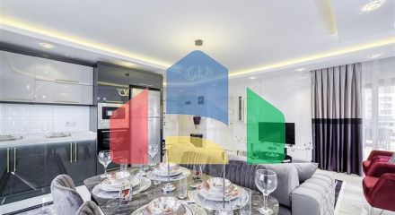 Квартира 3+1 в районе Махмутлар