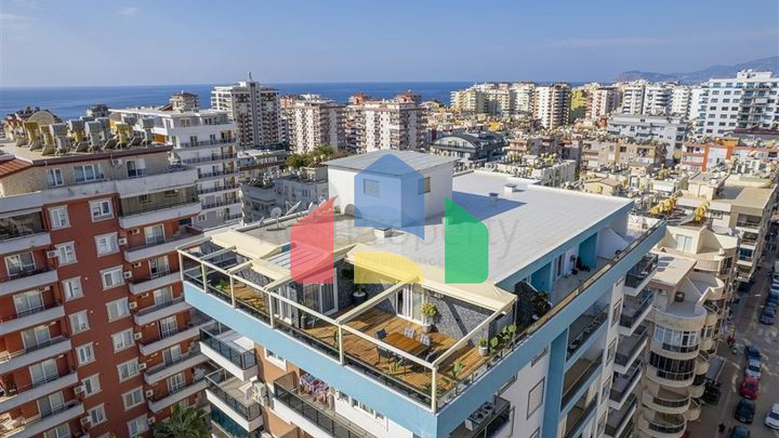 Квартира 3+1 в районе Махмутлар