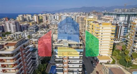 Квартира 3+1 в районе Махмутлар