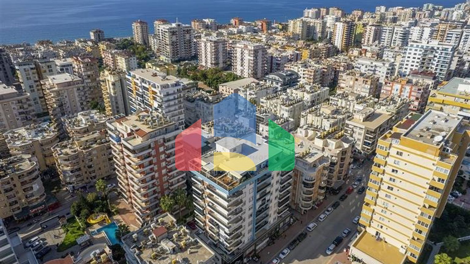 Квартира 3+1 в районе Махмутлар