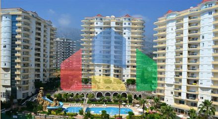 Дуплекс для большой семьи в Махмутларе Дуплекс для большой семьи в Махмутларе