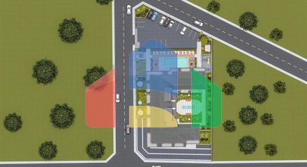 Строящийся комплекс в районе Махмутлар