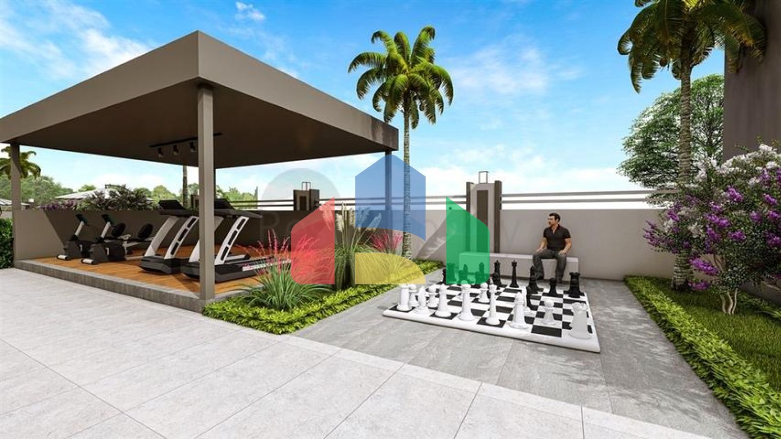 Строящийся комплекс в районе Махмутлар