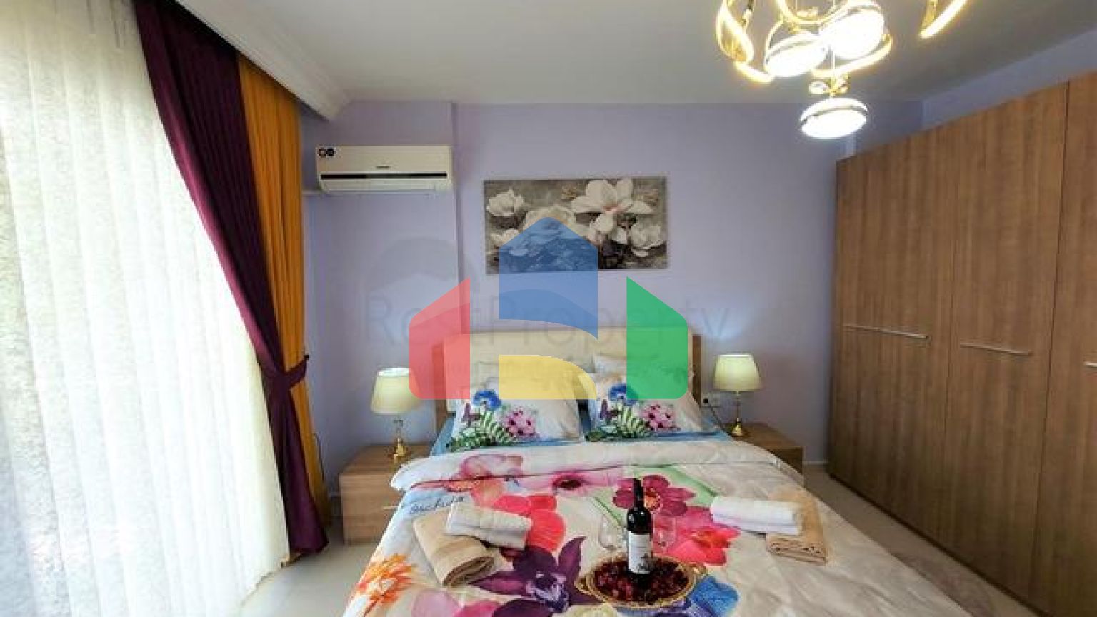 Просторная квартира 2+1 в 500 метрах от моря