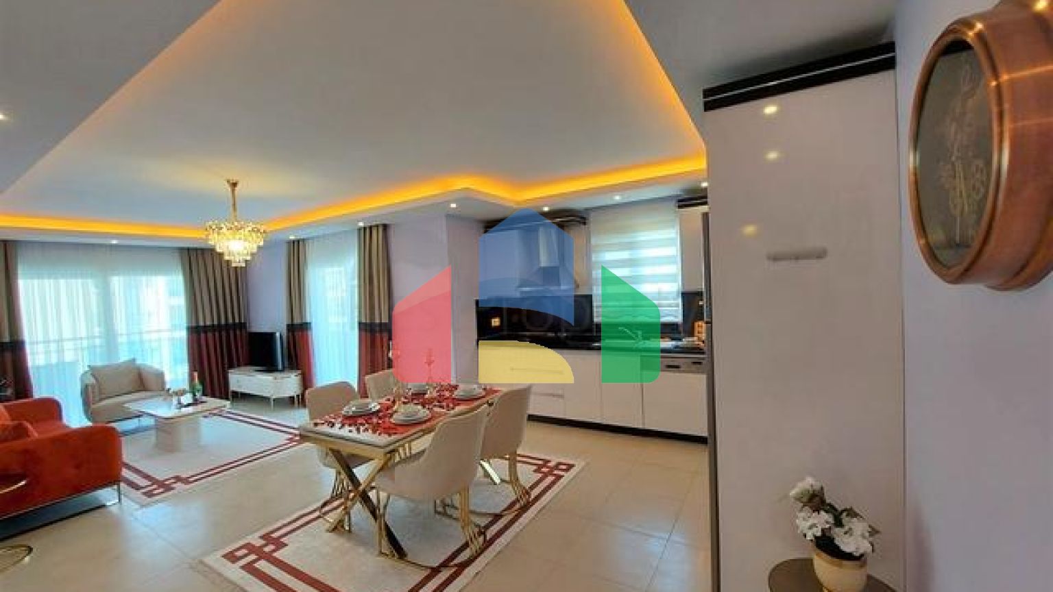 Просторная квартира 2+1 в 500 метрах от моря