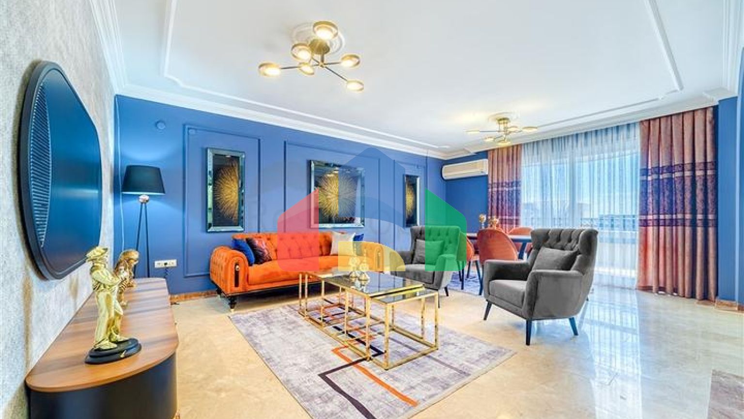 Квартира 2+1 в районе Махмутлар в 500 метрах от моря