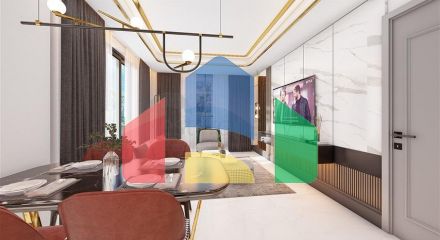 2+1 penthouse in a new complex in the center of Mahmutlar