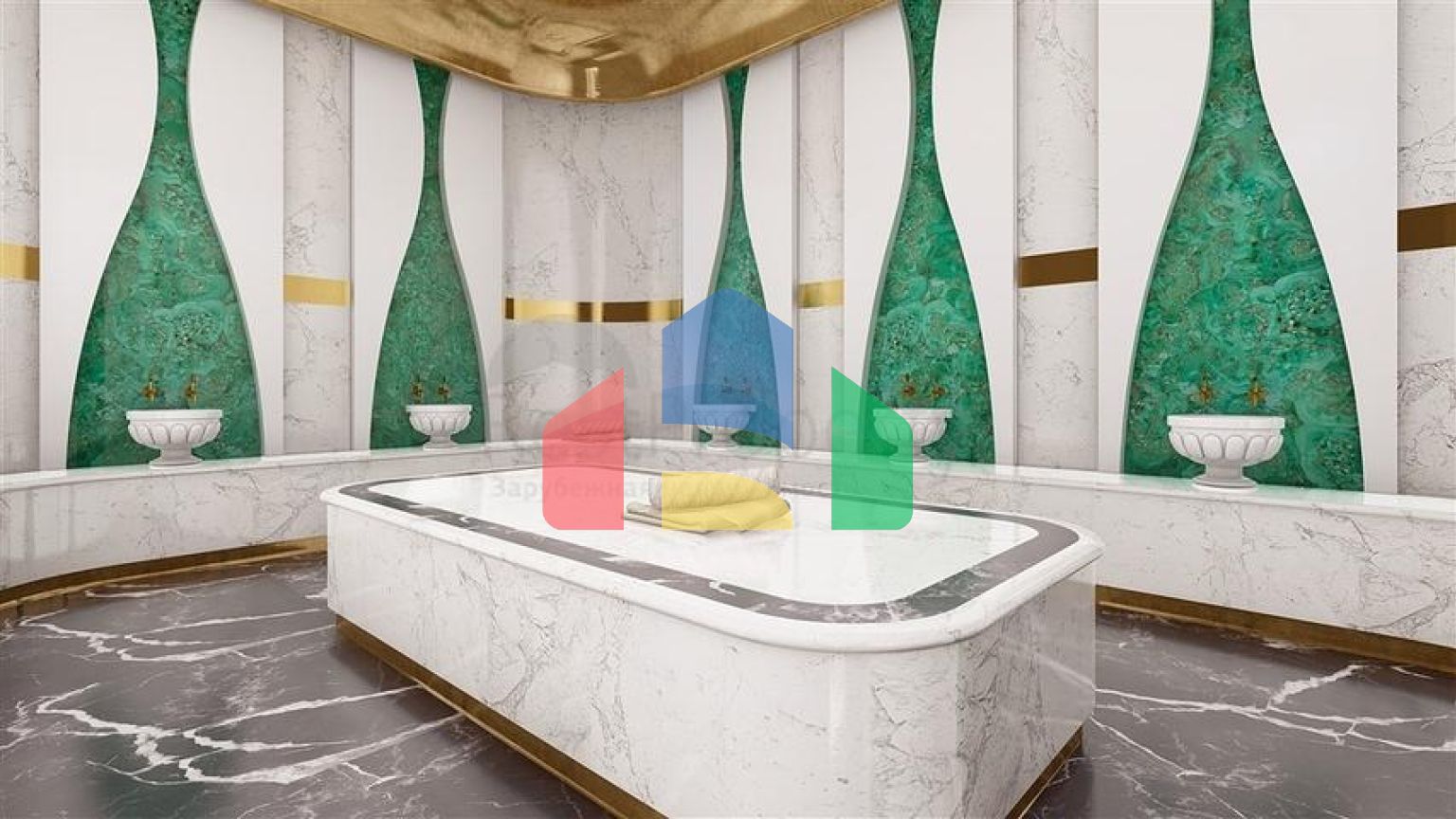 Пентхаус 2+1 в новом комплексе в центре Махмутлара