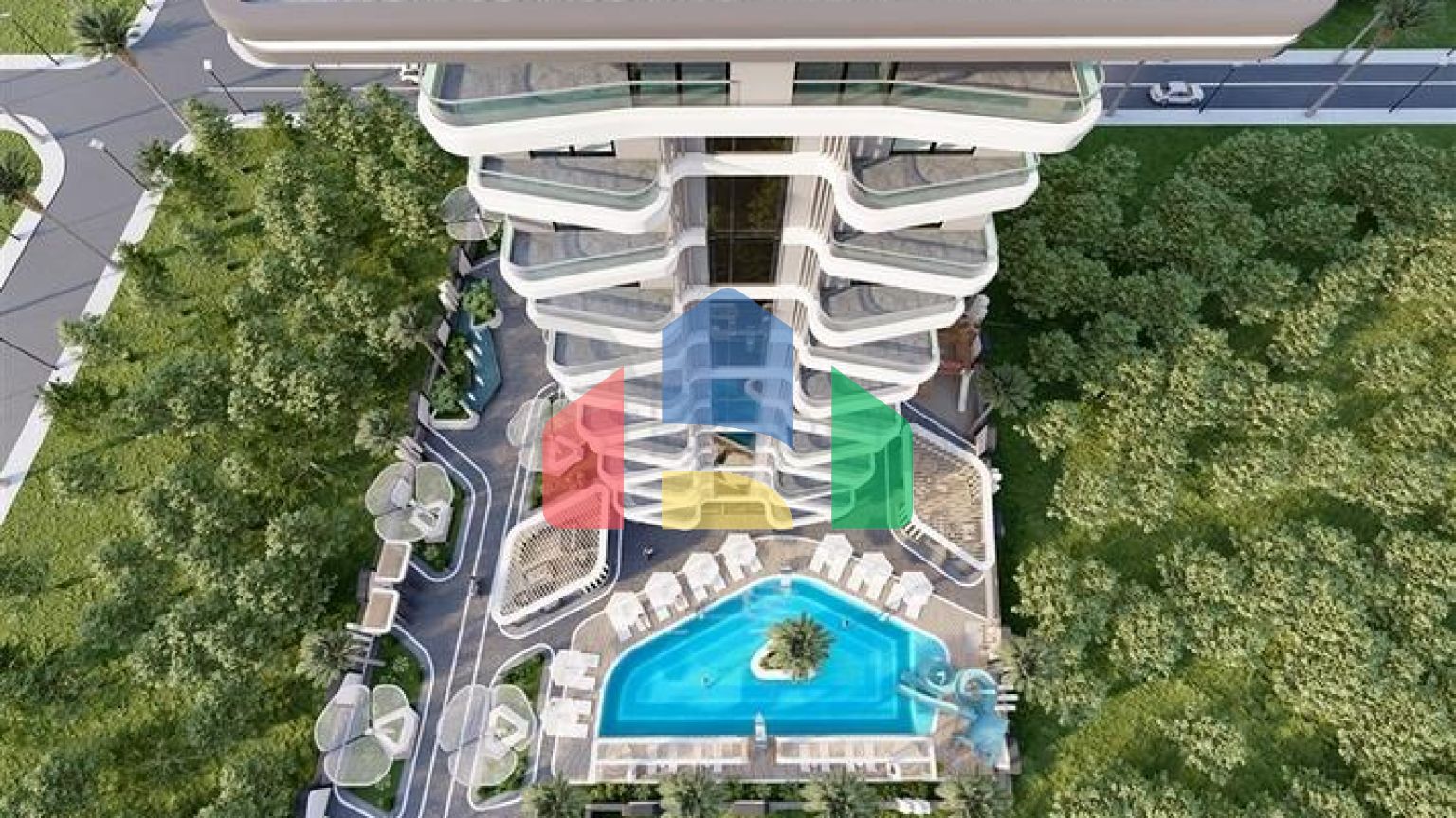 В продаже изумительный пентхаус 2+1 в районе Махмутлар