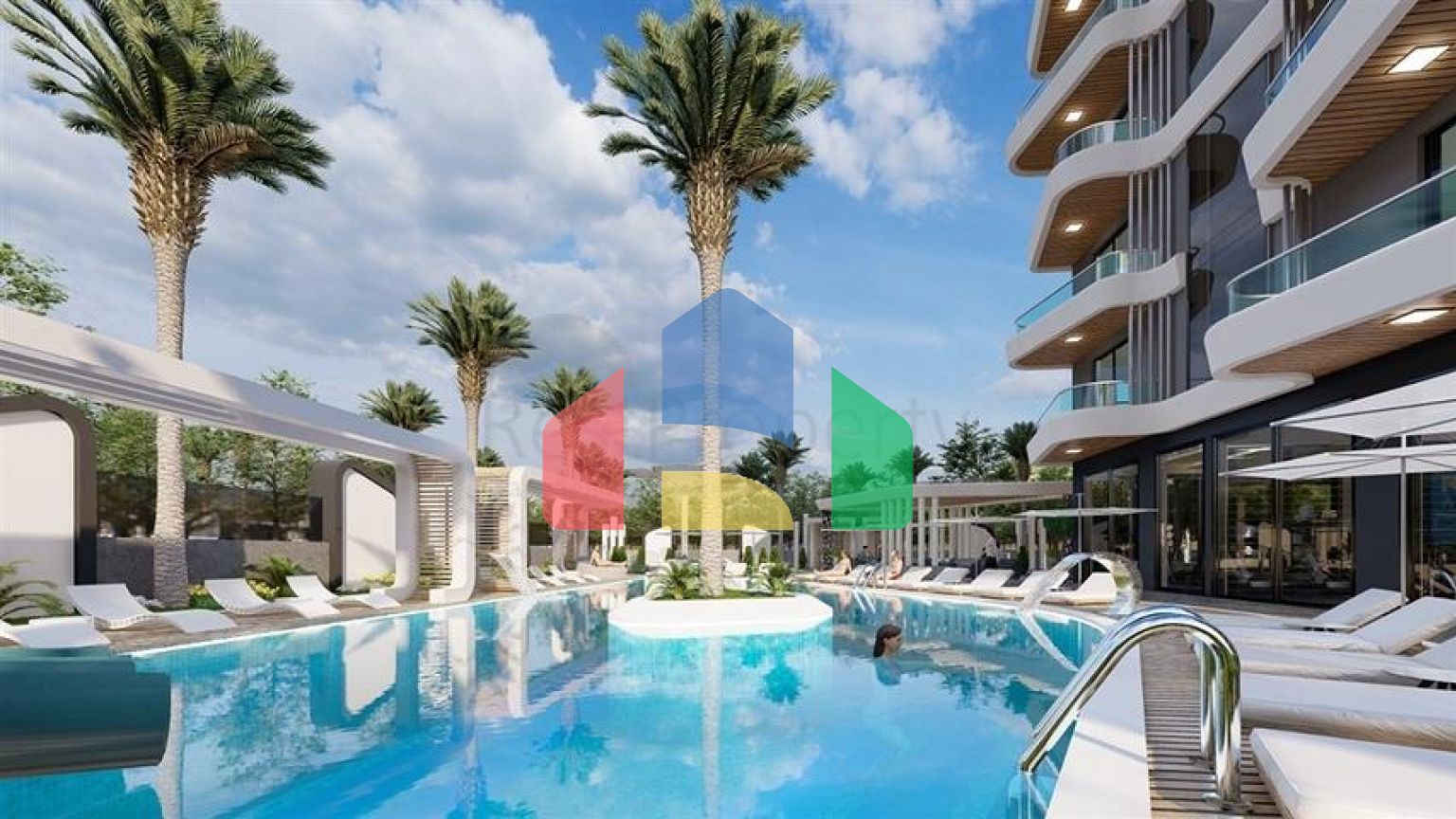 В продаже изумительный пентхаус 2+1 в районе Махмутлар