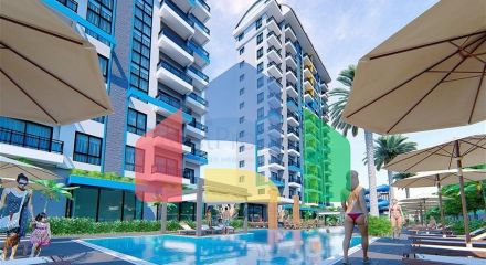 Шикарная квартира 1+1 в новом комплексе
