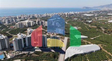 Шикарная квартира 1+1 в новом комплексе